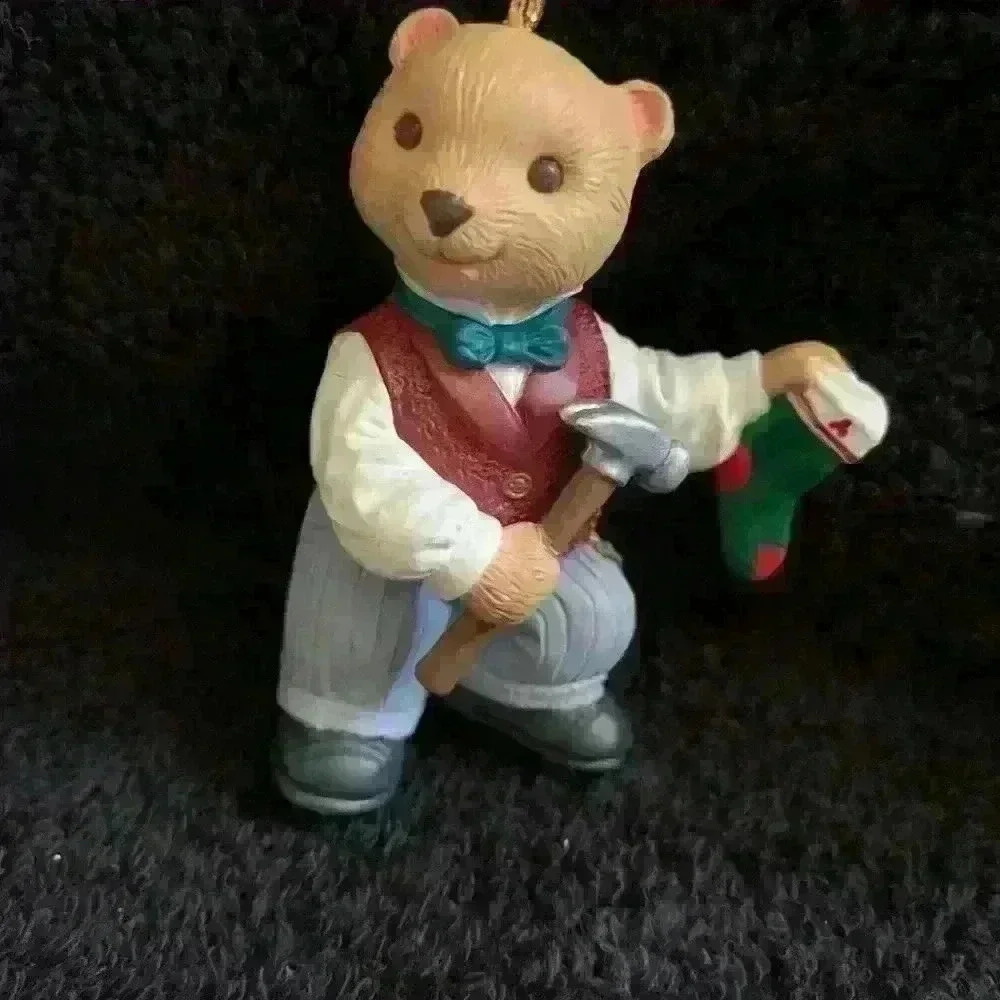 Vintage 1993 Hallmark Keepsake Ornaments, The Bearingers, Set of 4 - Picture 12 of 13